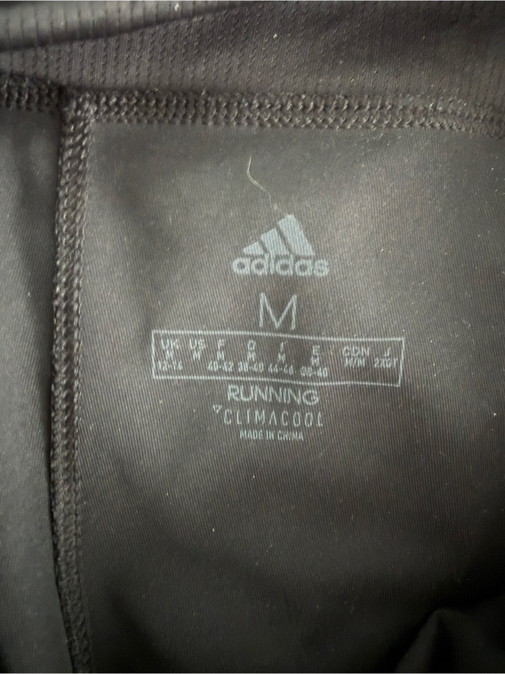 Adidas women’s Black Athletic Leggings - Picture 3 of 4